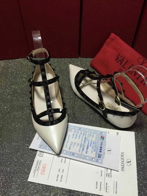 Valentino Shallow mouth flat shoes Women--058